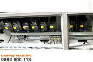 biến tần máy dán cạnh nghiêng noline