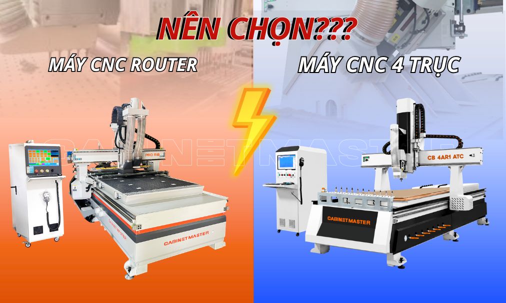 Khi nào nên đầu tư máy cnc 4 trục thay dao tự động