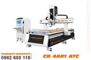 Máy CNC 4 trục 1 đầu thay dao tự động