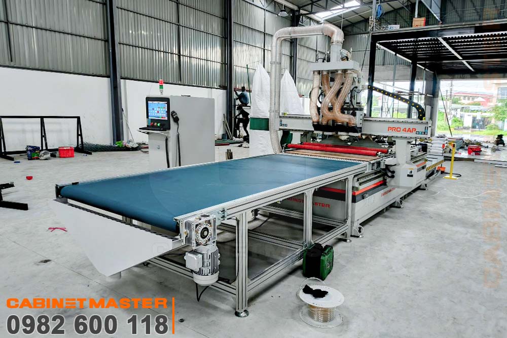 Máy CNC nesting 4 đầu full line