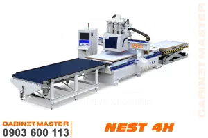 Máy CNC router nesting 4 đầu