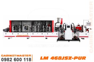 Máy dán cạnh tích hợp khoan ngang