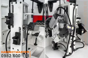 cụm xén thô xén tinh máy dán cạnh cao tốc