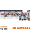 máy dán cạnh cao tốc đổi nẹp tự động dùng keo pur